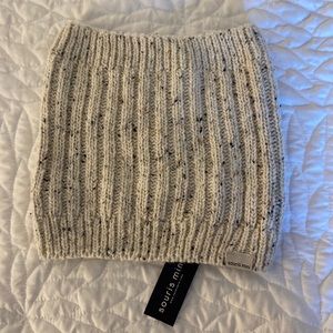 SOLD - NWT Cream Knitted Neck Warmer, child size